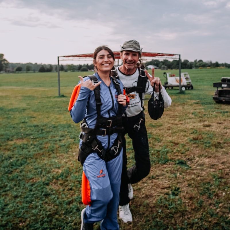 Adventure Recreation with Children Skydiving