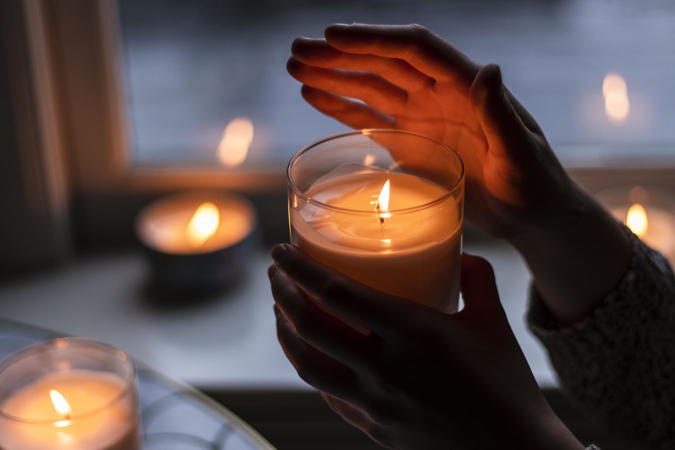 Candle to stay warm