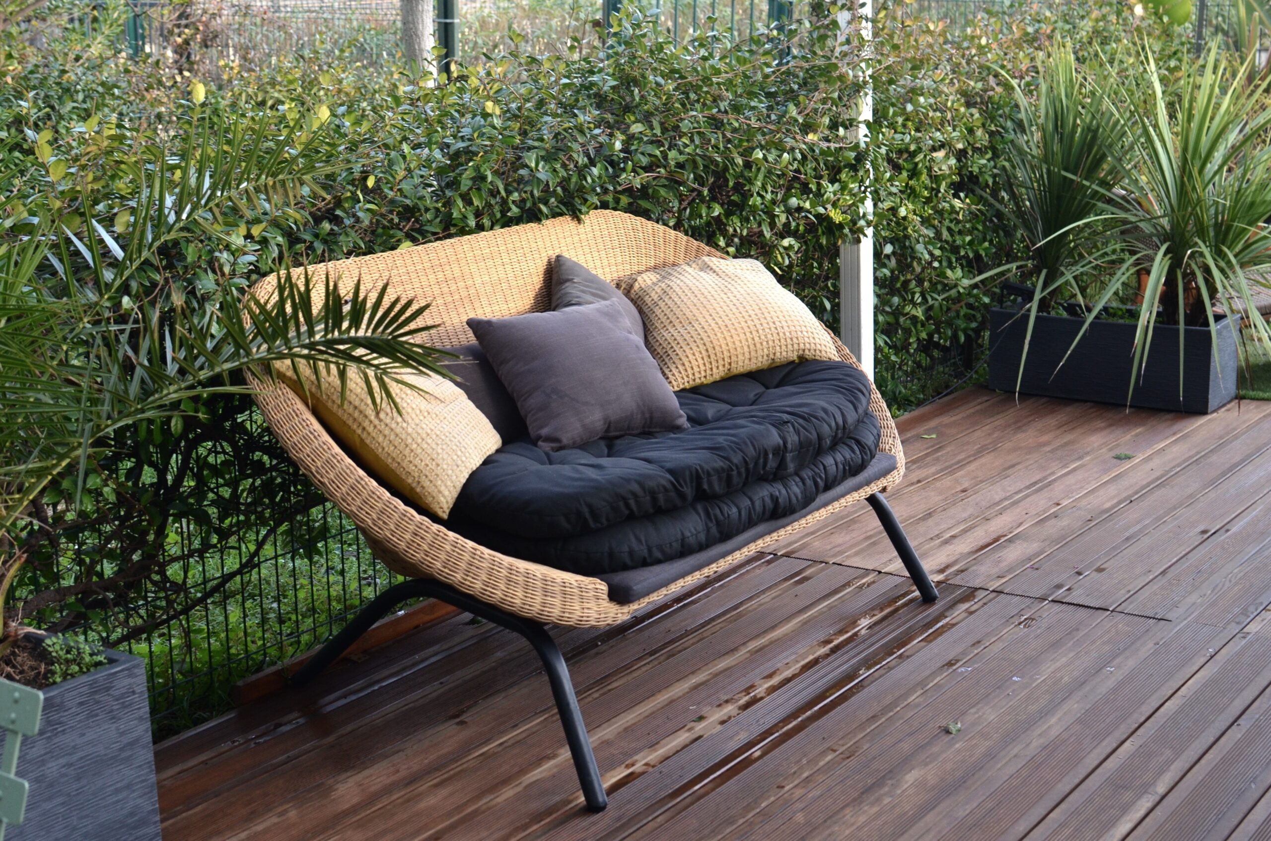 Stylish garden furniture
