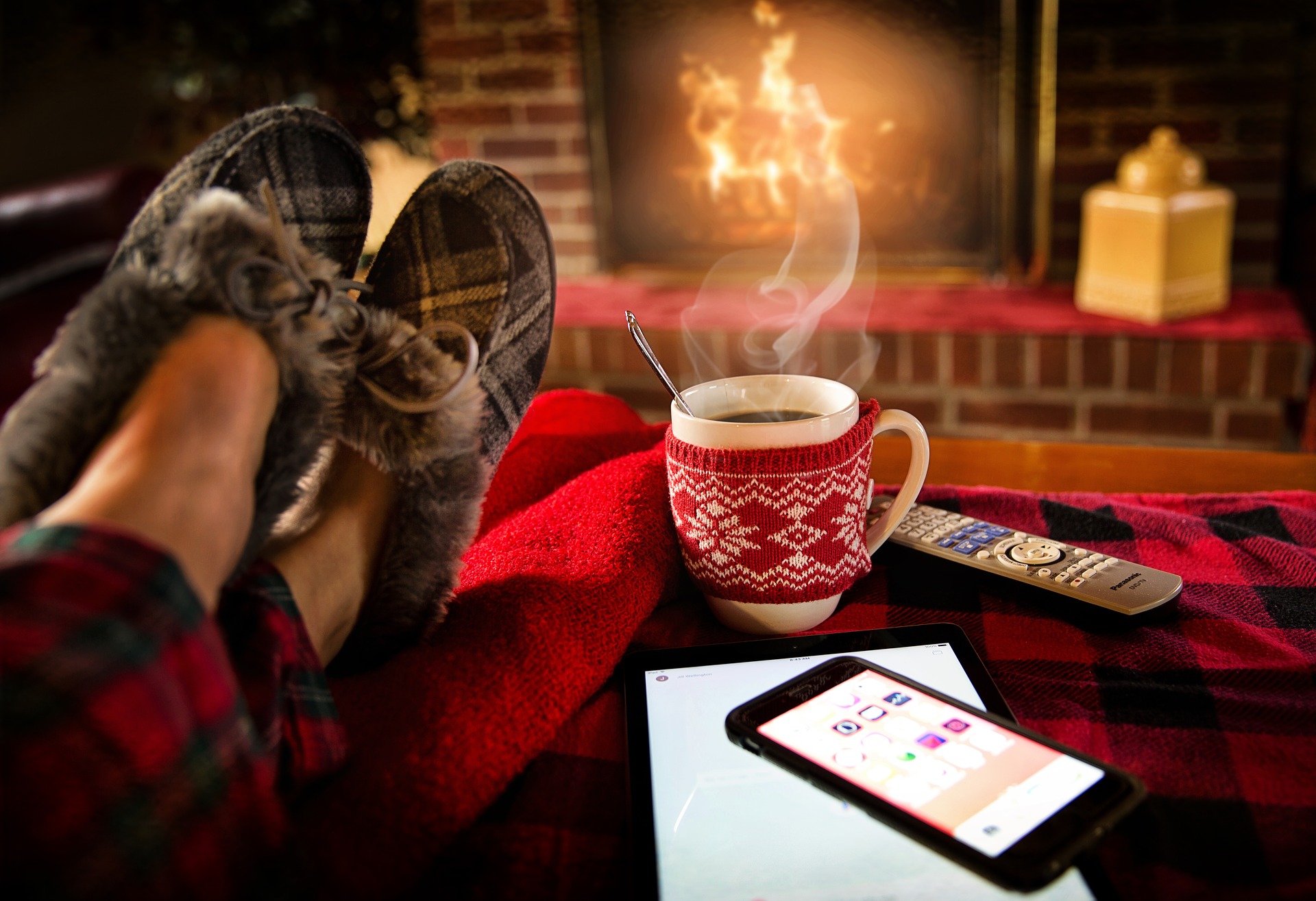 cosy winter home redecorating
