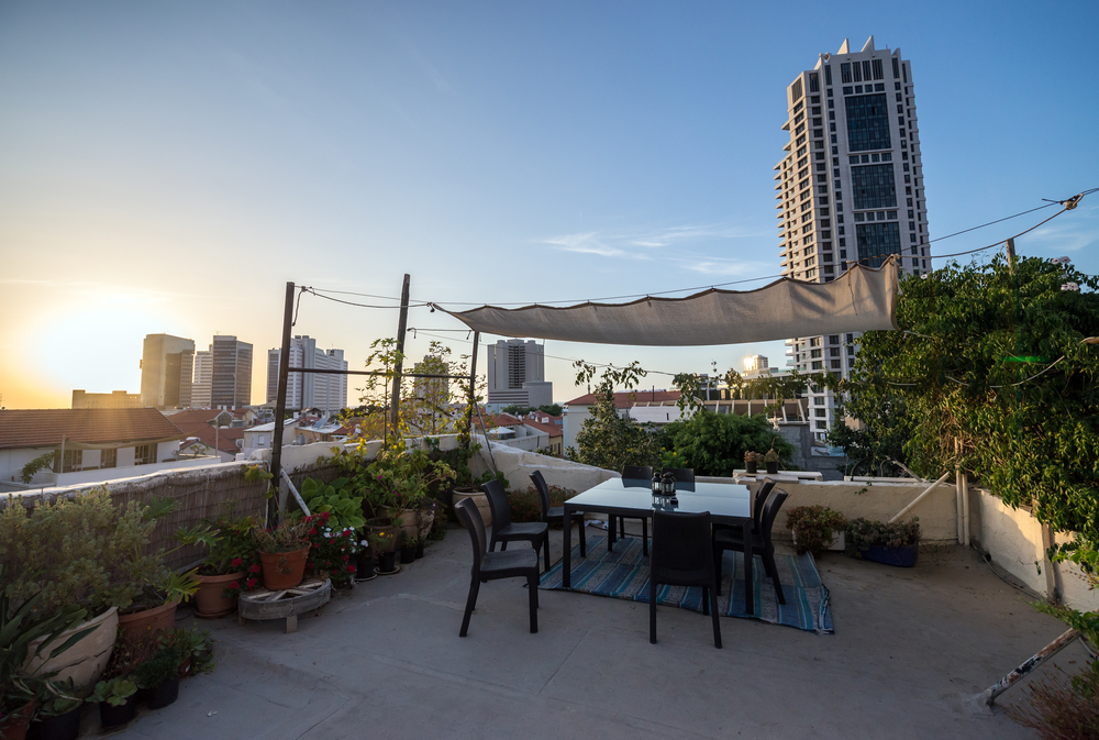 Roof terrace