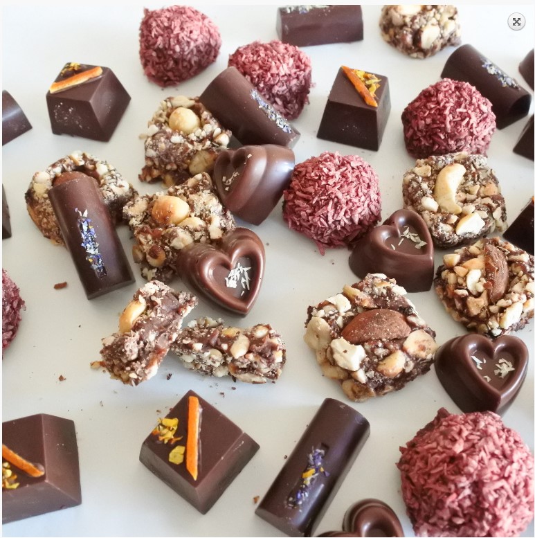 Selection of vegan chocolate for Veganuary