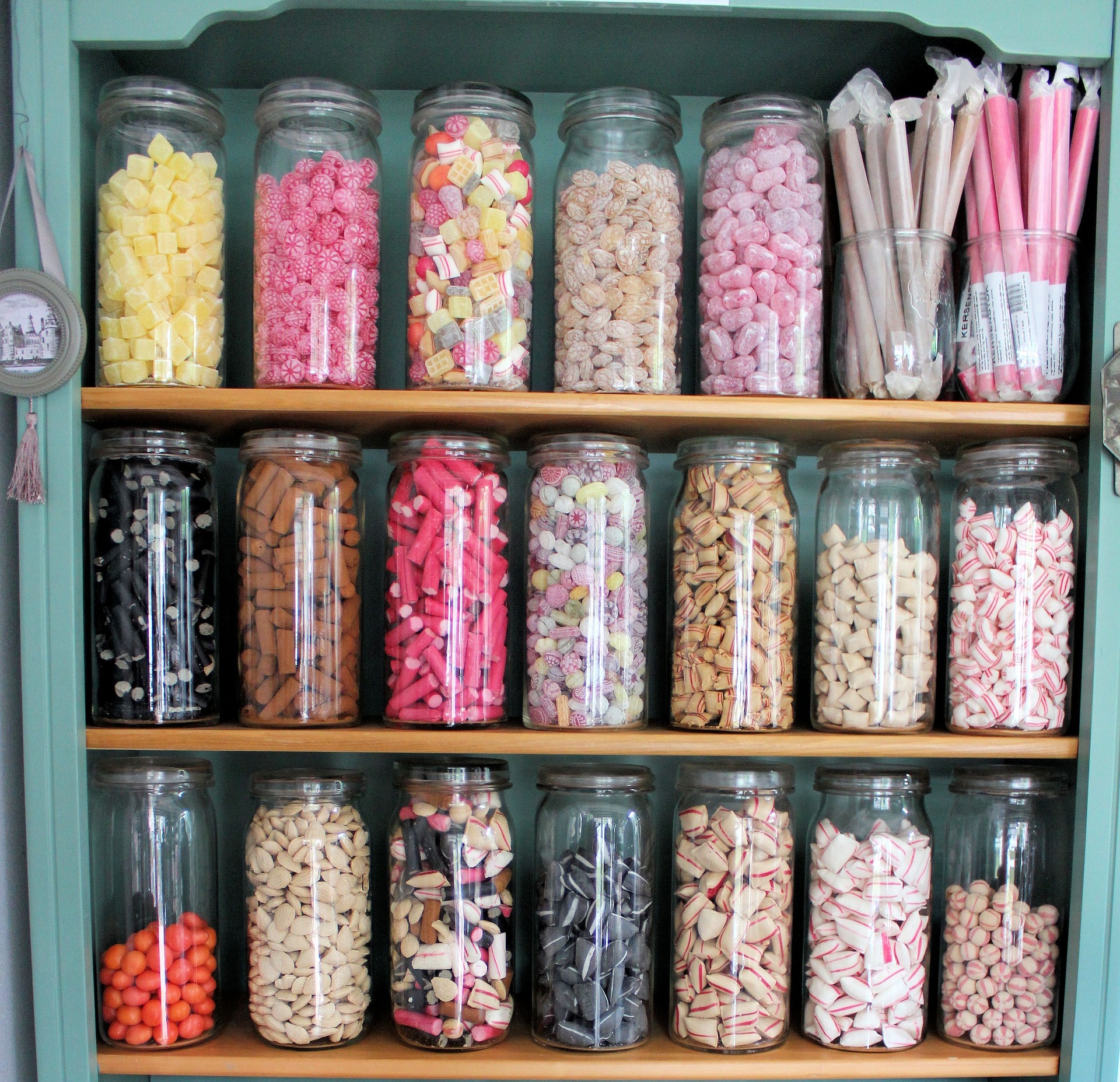 Sweet counter at a party