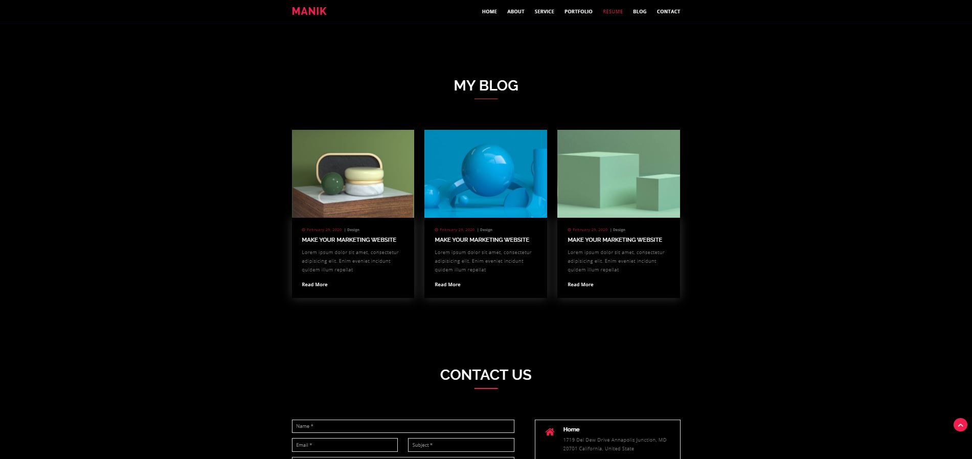 Blog theme 3