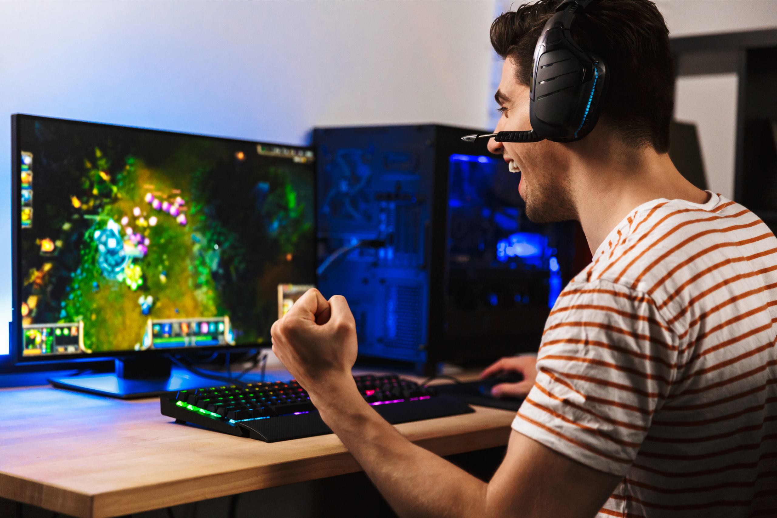 How Playing Computer Games Relieves Stress
