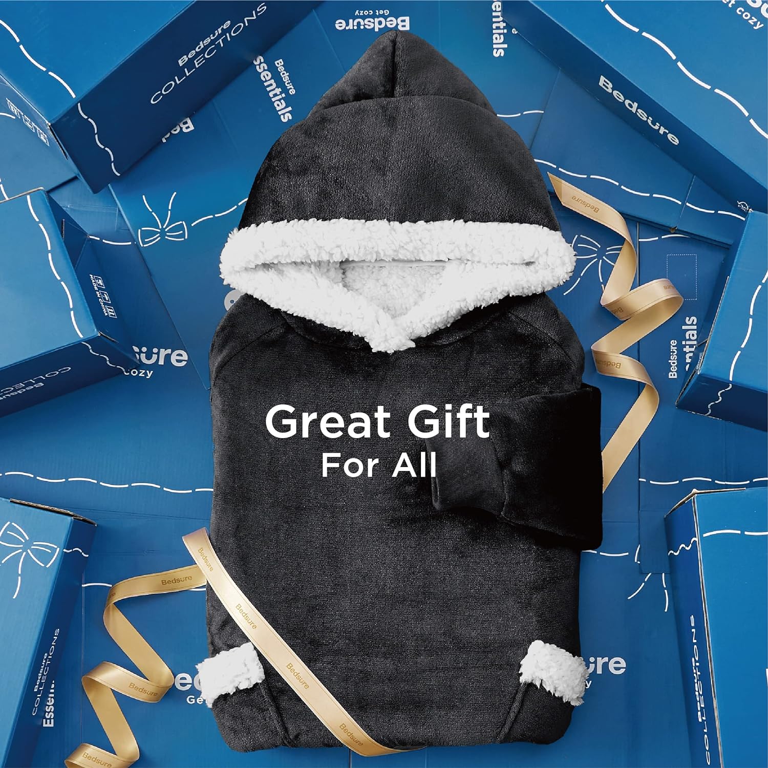 bedsure hoodie blanket