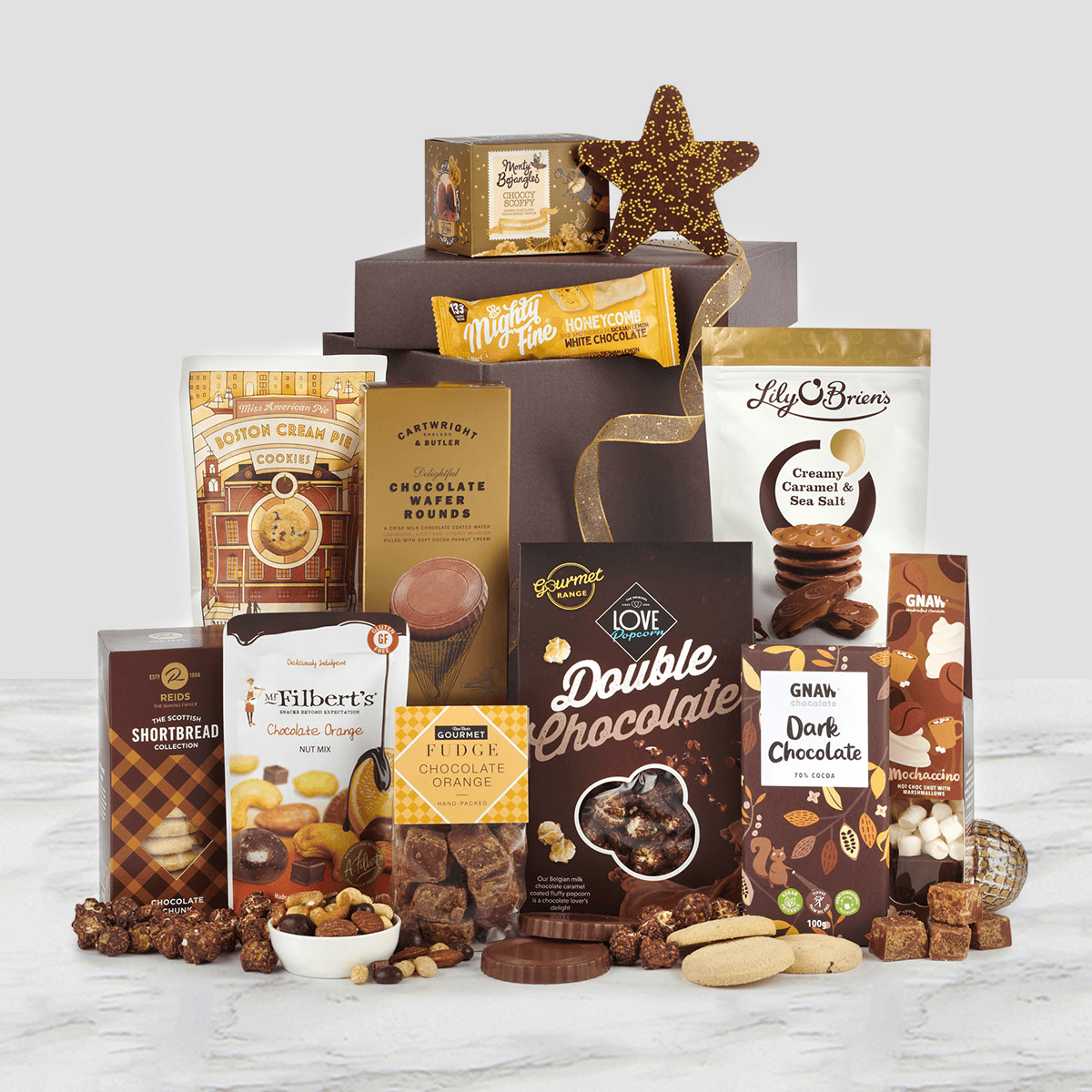 chocolate tower